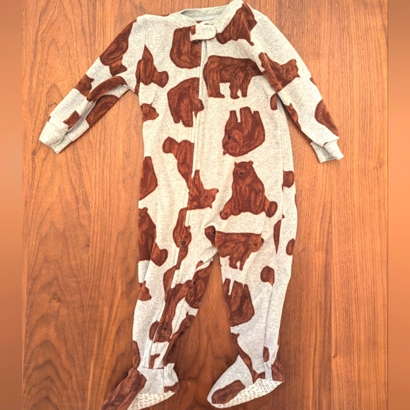 25% discount bundle 3+! 2 Cozy fleece baby footie pajamas - bundle discount! - Picture 5 of 7